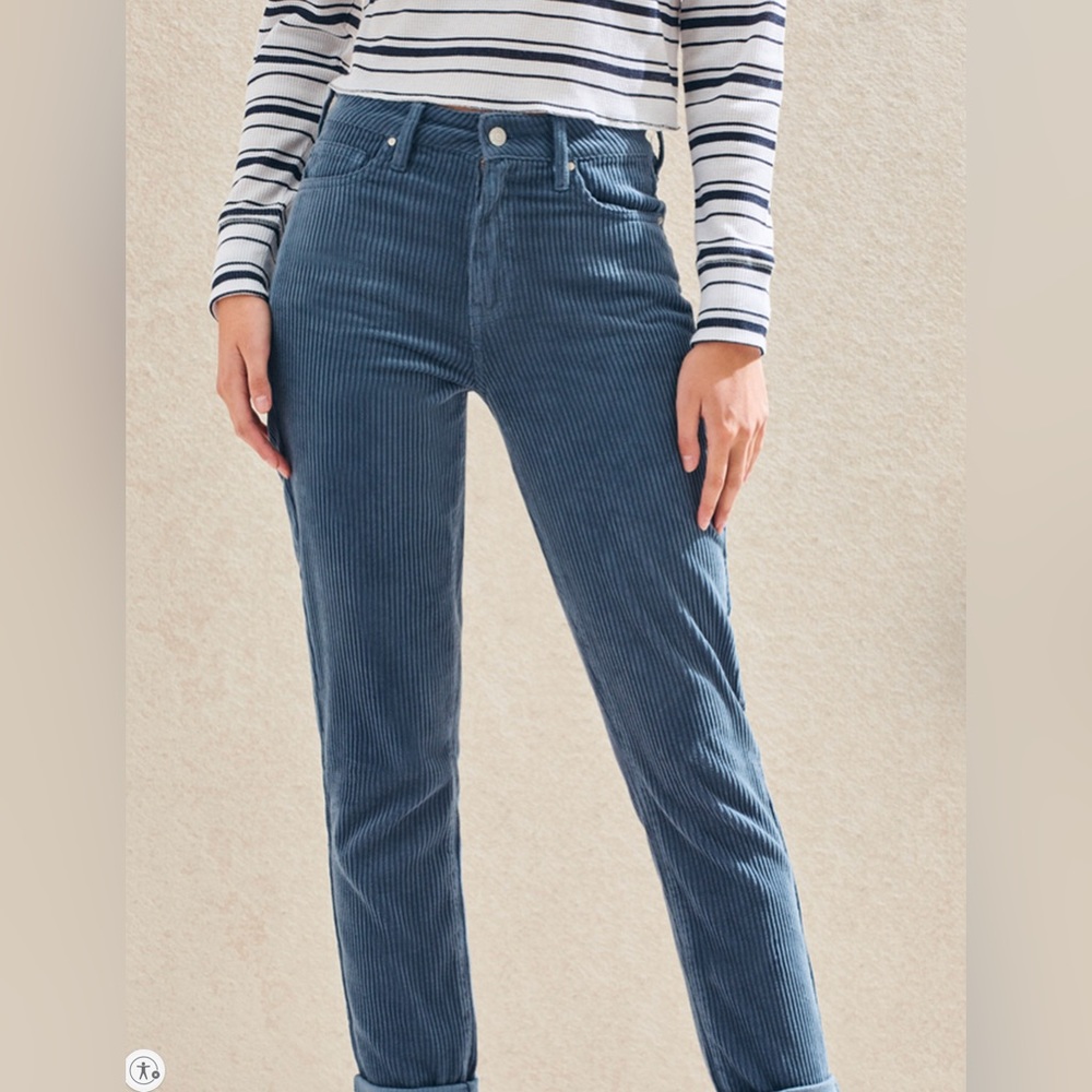 Urban Outfitters BDG Mom High Rise Corduroy Pants Size 26